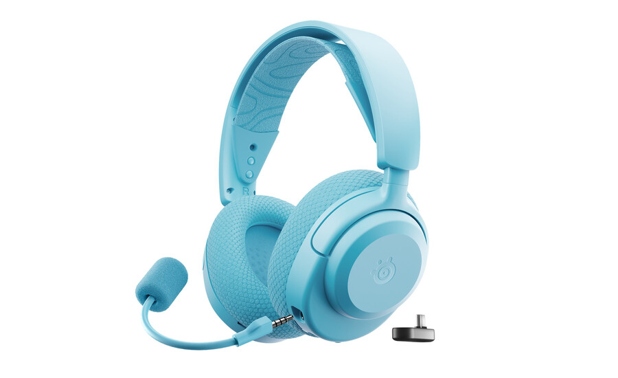 arctis nova 3p trådlösa hörlurar för playstation – aqua